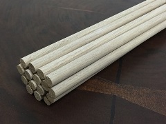 銘木丸棒素材販売オーダー製作１・銘木一枚板素材工房・天然木一枚板